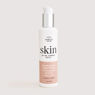Resurfacing Face and Body Cleanser - SKIN by Dr. Simran Sethi